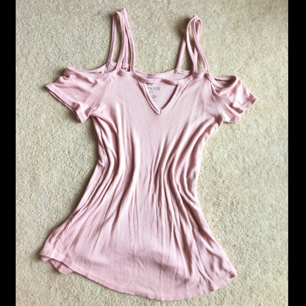Cold shoulder top